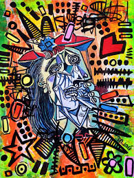 Media in category works by pablo picasso the following 55 files are in this category, out of 55 total. Street Weeping Woman Tribute To Picasso Von Dr Love 2020 Gemalde Artsper 817164
