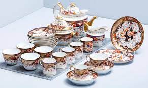 Antique porcelain royal crown derby victorian art nouveau vase. Imari Gilded Style Royal Crown Derby Teeservice 20 Catawiki