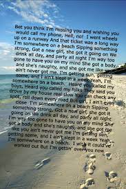 I went wheels up on a runway. Favorite Song Right Now Dierks Bentley Somewhere On A Beach T Minus 10 Days Going Wheels Up On The R Country Song Lyrics Country Music Lyrics Country Lyrics