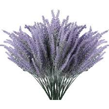 2 day free shipping on 1000s of products! Artificial Lavender Flowers Fake Plants With Fake Plastic Wedding Bouquet For Home Kitchen Decor 12pcs Purple 221465 Ideal World