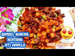 Cuci hati sapi dan potong dadu kecil. Resep Sambal Goreng Ati Ampela Kering