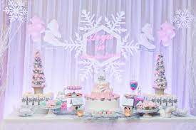 Make a loop in one end of a piece of silver craft wire. Kara S Party Ideas Pastel Winter Onederland Themed Birthday Party