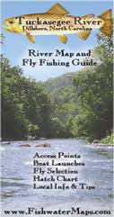 Tuckaseegee River Map Dillsboro Nc Fishwatermaps Com