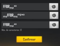 Free fire is the ultimate survival shooter game available on mobile. Letras Pequenas Para Nick Ff E Gerador Online â‚™â‚œâ±¼ á´¹ Freefirebr