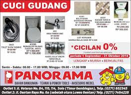 Toko online bahan bangunan cilacap. Spesial Promo Bulan September Oktober Tb Panorama Solo Facebook