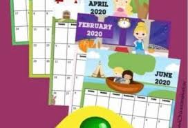 Free printable disney calendar 2021. Free Printable Free Printable Disney Calendar 2021
