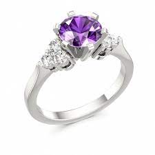 Pin By Kelly Shaw On Attractive Amethyst Classical Engagement Rings Amethyst Ring Engagement Wedding Rings Engagement
