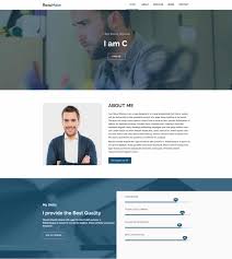 33 Amazing Personal Website Templates For Portfolio Profile Resume Cv And More Wpfreeware