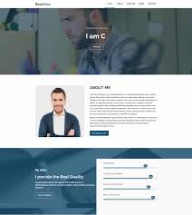 Hire me works well for any business: 33 Amazing Personal Website Templates For Portfolio Profile Resume Cv And More Wpfreeware