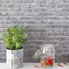 Evenly dolop the boards.if its an 8x4. Buy Timeet 3d Brick Peel And Stick Wallpaper Self Adhesive 17 7 X 78 7 Faux Brick Wall Paper Removable Grey Brick Wallpaper Brick Contact Paper Film For Room Decor Online In Turkey B07l8xcnwl