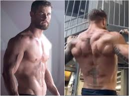 Not just because he looks like a norse god when you give him a hammer and a funny hat. Chris Hemsworth S Body Double Wishes Actor Would Stop Gaining Muscle