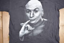 Vintage 1998 Dr. Evil Austin Powers Film Promo T-shirt