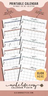 The need for the 2021 calendar often does not arise suddenly, it's a result of deep analysis. 2021 Calendar Printable Planner January 2021 December 2021 Instant Pdf Download Sunday And Monday Start A4 Us Letter And A5 Printable Calendar Calendar Printables Printable Calendar Template