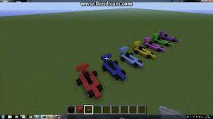 Here is one of our car designs using beacons for headlights to give you a cool look at night. Minecraft How To Make A Race Car Youtube