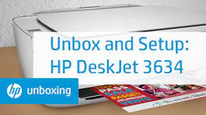 Hp deskjet 3636 (3630 series). Unboxing Setting Up And Installing The Hp Deskjet 3634 Printer Hp Deskjet Hp Youtube