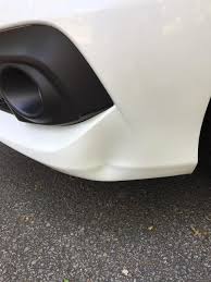 Get dent out of the bumper. Found Small Dent On My Front Bumper Help 2016 Honda Civic Forum 10th Gen Type R Forum Si Forum Civicx Com