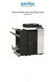 We are sharing a few methods to fix the error, so check them one by one until it gets solved. Konica Minolta Bizhub C224e Setup Manual Pdf Download Manualslib