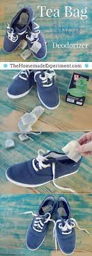 Homemade Shoe Deodorizer With Tea Bags Tea Bags In Shoes Deodorize Shoes Homemade Shoes