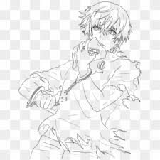 Learn about famous firsts in october with these free october printables. Revealing Tokyo Ghoul Coloring Pages Drawing Free For Tokyo Ghoul Kaneki Line Art Clipart 866183 Pikpng