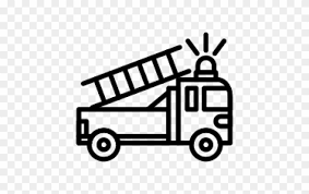 Firetruck Svg Fire Truck Black And White Png Free Transparent Png Clipart Images Download