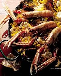Paella Aux Fruits De Mer Pour 4 Personnes Recettes Elle A Table