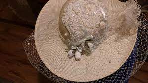 Sonni San Francisco Hat Designer Derby Hat Elegant Beaded Etsy Derby Hats Veiled Hats Hat Designs