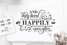 Just hosted 54 svg's for a card deck on svgur.com. And They Lived Happily Ever After Svg Graphic By Blackcatsmedia Creative Fabrica