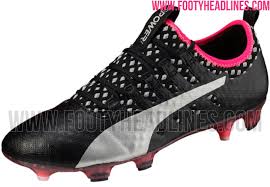 Black And Pink Rugby Boots The Black And Pink Puma Evopower Vigor Boots Introduce A Very Bold Design For The Next Generation Of Puma S Power Cleat Boots Soccer Boots Puma