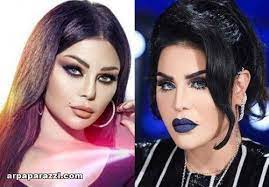 صورة احلام قبل عمليات التجميل في حفل زفاف هيفاء وهبي باباراتزي