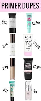 Makeup Primer Dupes Makeup Primer Dupes Makeup Primer Drugstore Makeup Dupes