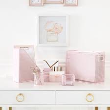 Find desk accessories at macy's. Blu Monaco Pink 5 Piece Cute Desk Organizer Set Cute Desk Organization Pink Office Supplies Desk Organization