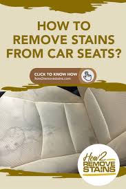 The hot air would heat the car. Stains On Your Car Seat How To Remove Stain Stain Remover Remove Grease Stain