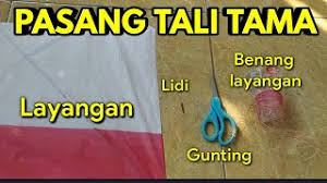 Cara membuat gulungan benang layangan dari botol bekas | how to make a kite roll from used bottles. Cara Memasang Tali Tama Layangan Gampang Banget Youtube