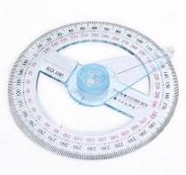1 Pc Portable All Circular 10cm Plastic 360 Degree Pointer Protractor Ruler  Angle Finder Swing Arm For School Office Supplies - AliExpress