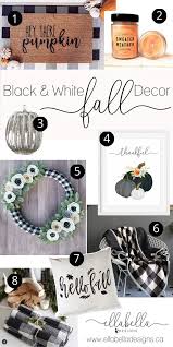 Black And White Buffalo Plaid Fall Decor 8 Black And White Buffalo Plaid Fall Finds With Images Black And White Decor