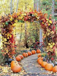 21 Creative Ways To Display Your Halloween Pumpkins Outside Wedding Inspiration Fall Fall Outdoor Decor Fall Outdoor