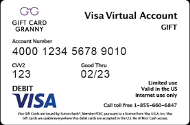 The 5% back bonus offer is provided by the award sponsor and is not provided or endorsed by metabank. Visa Egift Cards Virtual Visa Gift Card Giftcardgranny