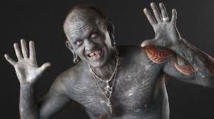8 Scariest People Scary People Weird Tattoos Body Modifications