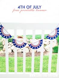 2 fourth of july pictures, photos, pics 2020. Free Printable 4th Of July Bunting By Lindi Haws Of Love The Day