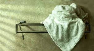 Wire basket towel rack (via ajoyfulriot) 5 of 12. Ways You Ruin Towels Bath Towel Care Mistakes
