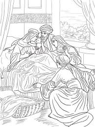 The Birth Of John The Baptist Coloring Page Coloring Pages Free Coloring Pages Free Printable Coloring Pages