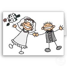 Cartoon Wedding Card Wedding Humor Wedding Postcard Wedding Anniversary Invitations