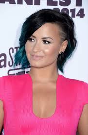 demi lovato undercut hair