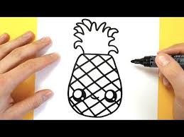 Comment Dessiner Un Ananas Kawaii Dessin Comment Dessiner Defi De Dessin
