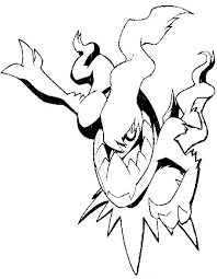 Hellokids.com has created a gloomy assortment of dark type printable coloring pages for you to choose: Pokemon Darkrai Coloring Page Free Printable Coloring Pages For Kids