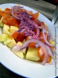 Romaine lettuce (wash and dry). Ensaladang Manga Green Mango Salad Recipe Green Mango Salad Recipes Mango Salad