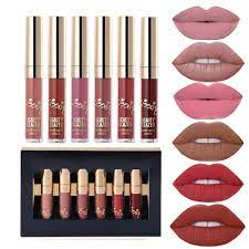 Стойкая смягчающая помада для губ complete care lip color make up factory. Sherui 6pcs Matte Velvety Liquid Lipstick Matte Liquid Lipgloss Waterproof Lip Gloss Amazon De Beauty
