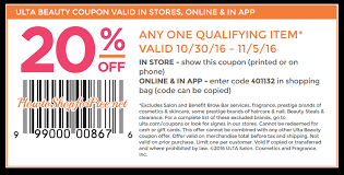 A promotional tool in the form of a document or electronic graphic that can be rede. 20 Off Ulta Q How To Shop For Free With Kathy Spencer