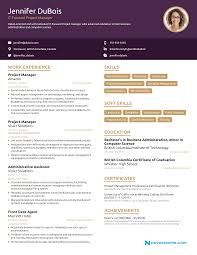 Senior project manager resume template. Project Manager Resume 2021 Example Full Guide