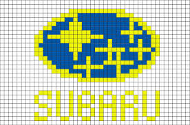Subaru Pixel Art Kanavice Taki